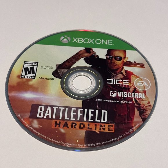 Battlefield Hardline Xbox One Brand New Loose Disc Only - Picture 1 of 2